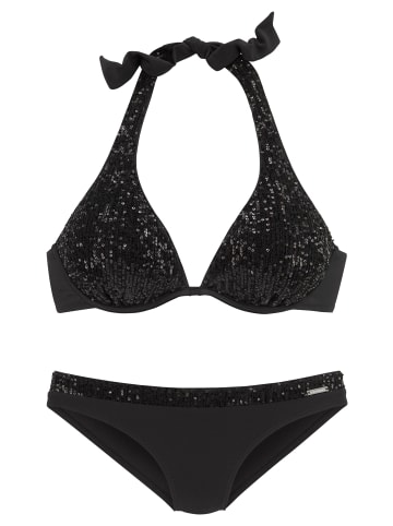 Bruno Banani Bügel-Bikini in schwarz