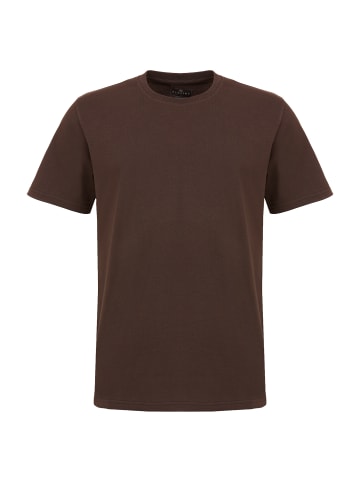 elkline Herren T-Shirt Wellenreiter in chocolate