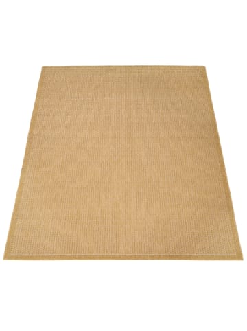KADIMA DESIGN Outdoor Teppich Natur Balkon, Terrasse in Senf
