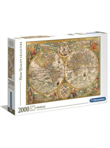 Clementoni Puzzle Antike Landkarte 2000 Teile Puzzle 12 Jahre