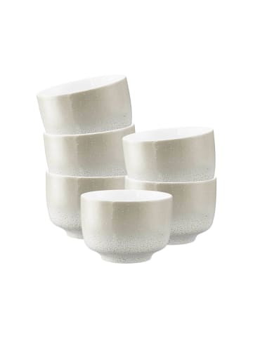 Seltmann Weiden 6er Set Milchkaffeetassen ohne Henkel Sento Home in 350 ml in Aura cream