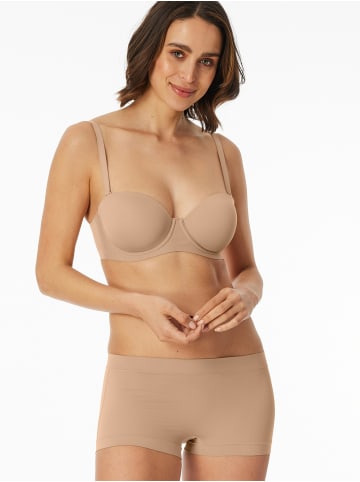 Schiesser Bügel-BH Bandeau mit Schale - Unique Micro in weiss-maple