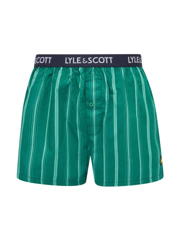 Lyle & Scott Boxer 3-Er Set in Dunkelgrün/Grün/Dunkelblau