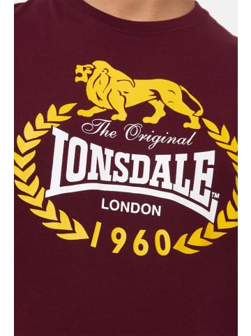 Lonsdale T-Shirt "Ecclaw" in Schwarz