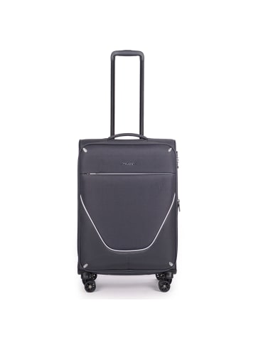 Stratic Strong 4 Rollen Trolley M 65 cm mit Dehnfalte in anthracite