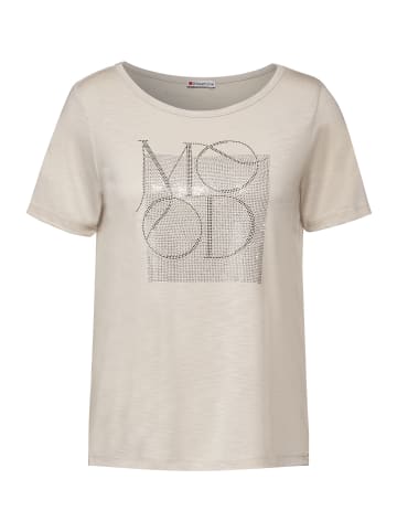 Street One T-Shirt in Smooth Sand Beige