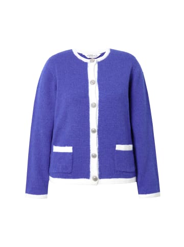 Studio Untold Strickjacke in blauviolett