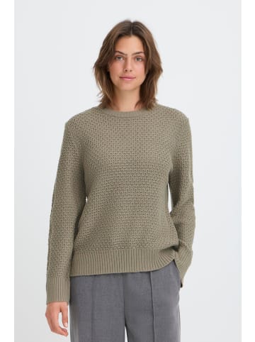 Oxmo Strickpullover OXNelly in Grün