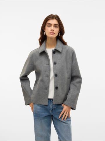 Vero Moda Jacke in Medium Grey Melange