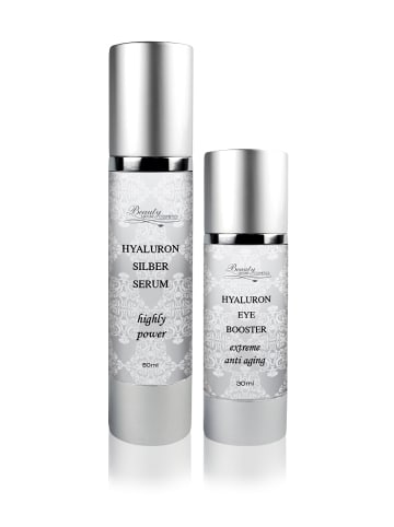 Beauty Nature Cosmetics Hyaluron Eye Booster + Silber Serum