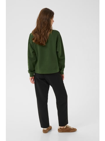 Cream Sweatshirt CRMirabella Loose fit in Rifle Green