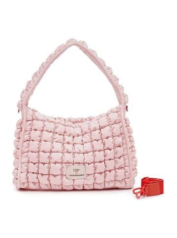 Les Visionnaires Unio Hobo Schultertasche 47 cm rose