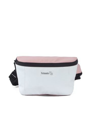 7CLOUDS Hüfttasche Cobi 7.1 in white - light rose
