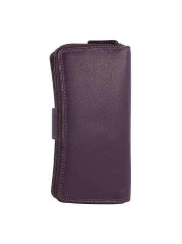 Greenburry Spongy Geldbörse Leder 9,5 cm in purple