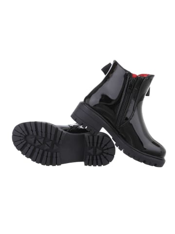 Ital-Design Stiefelette in Schwarz