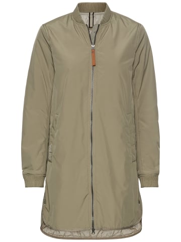 Camel Active Mantel aus recyceltem Polyester in Salbei