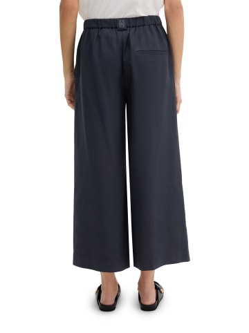 Marc O'Polo Hose Model Margo wide in Martime Blue