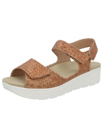 Solidus Damen Sandaletten Greta - Weite G in Beige