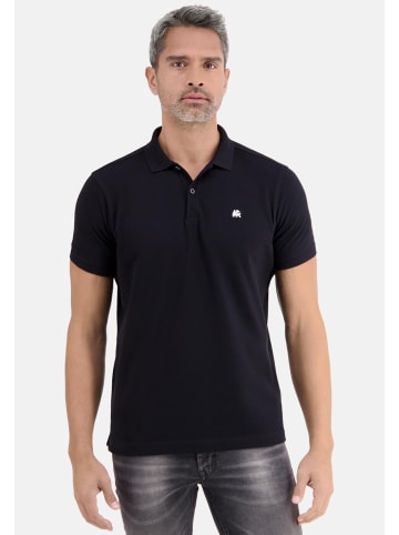Lerros Poloshirt Basic in Dunkelblau / schwarz