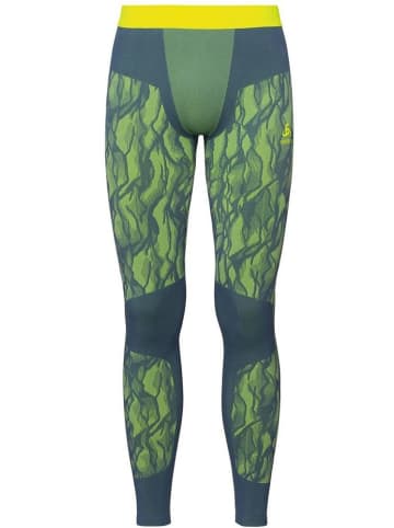 Odlo Sweat Pant "Suw Bottom Pant Performance comb" in Blau
