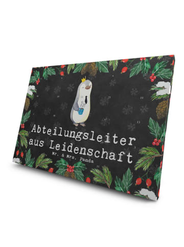 Mr. & Mrs. Panda Advents-Teekalender Abteilungsleiter Leidenscha... in Kreidetafel