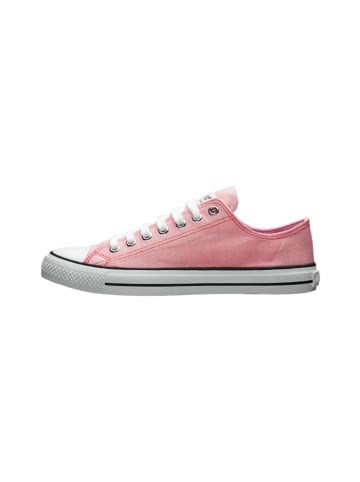 ethletic Sneaker Fair Trainer White Cap Lo Cut in Strawberry Pink P | Just White