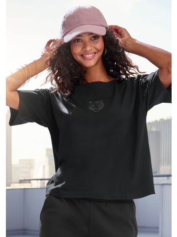 Buffalo T-Shirt in schwarz