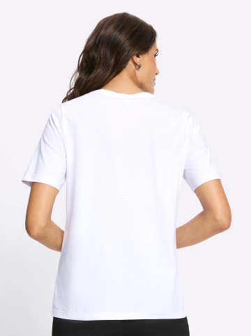 WITT WEIDEN Baumwoll-Shirt in weiß