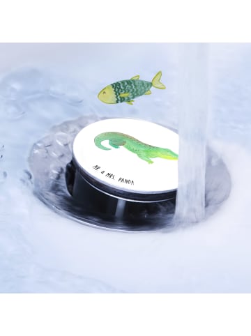 Mr. & Mrs. Panda waschbeckenstöpsel Krokodil ohne Spruch in Weiß