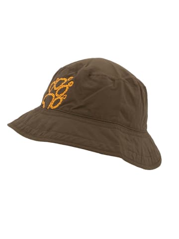 Jack Wolfskin Accessoires Sun Hat Cap in Braun