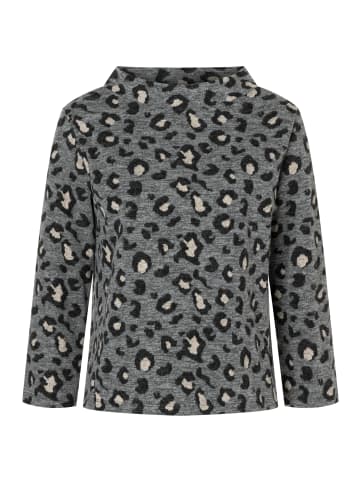 More & More kurzes 3/4 Arm Leo-Sweatshirt in reycled jersey jacquard