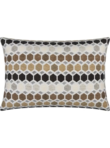 Erwin Müller Jacquard Kissenhülle York in braun