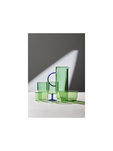 Lyngby Glas Schale Schale Schale in Grün