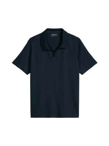 Marc O'Polo DfC Poloshirt Jersey Structure regular in Dark Navy