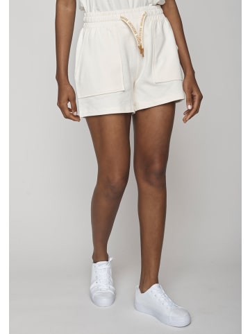 GreenBomb Short Basic in Creme Weiß