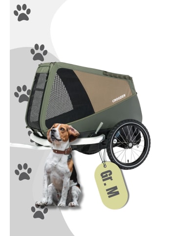 Croozer CROOZER Dog Enna Fahrradanhänger - Farbe: Moss Green