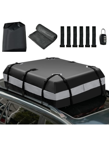COSTWAY Dachboxen 450 L in Grau