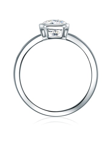 Trilani Ring Sterling Silber Zirkonia in silber