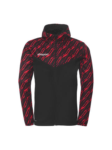 uhlsport  Trainingsjacke Progressive 28 Multi Hood in schwarz/rot