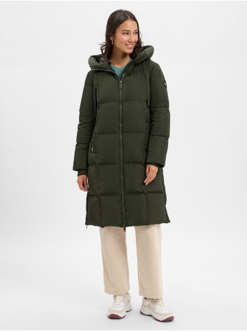 Mos Mosh Daunenmantel MMNova Square in oliv - 0005