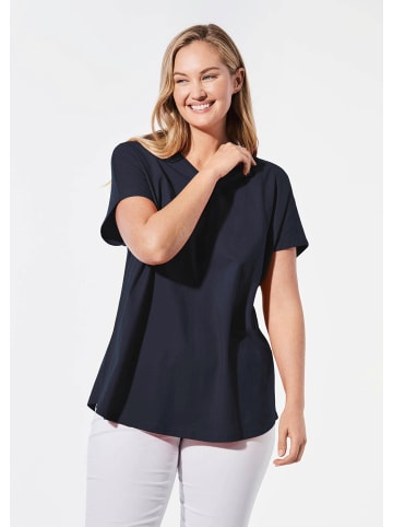 GOLDNER Shirt mit V-Ausschnitt Shirt mit V-Ausschnitt in marine