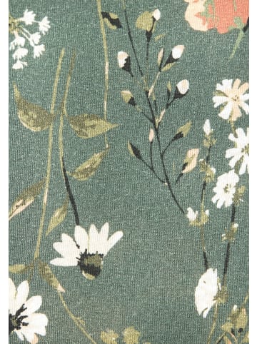 LASCANA Nachthemd in grün-gemustert