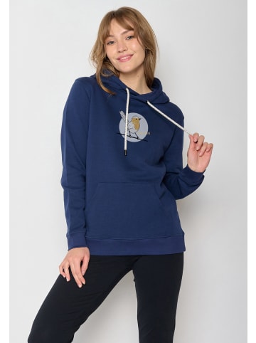 GreenBomb Hoodie Animal Koernerfreund in Marineblau