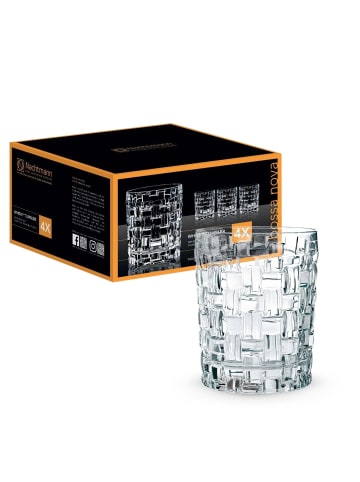 Nachtmann 4er Set Whiskygläser Bossa Nova 330 ml transparent in transparent