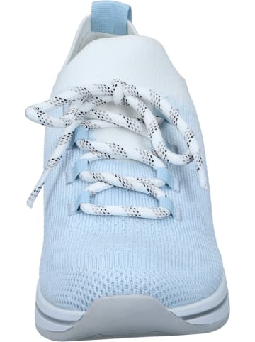 remonte Schnürschuhe in ciel-weiss/aqua
