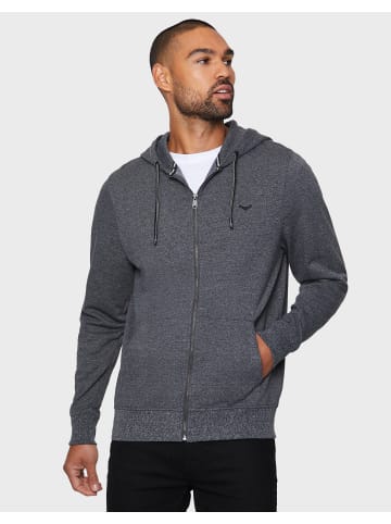 Threadbare Sweatjacke Through Tangerine in Black Grindle