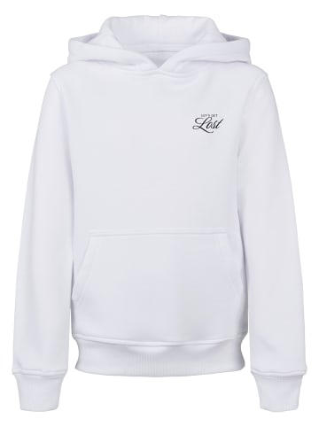 Mister Tee Mister Tee Lost Flowers Basic Kids Hoody in white