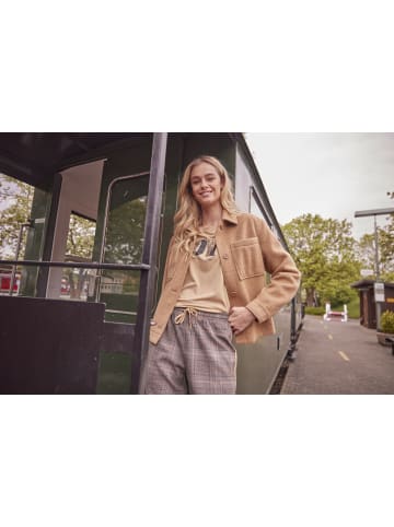 Aniston CASUAL Schlupfhose in dunkelbraun-hellbeige-rost-beige-schwarz