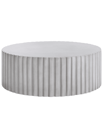 Beliani Couchtisch POZZA  in Grau - (W) 117 x (H) 42 x (L) 117 cm