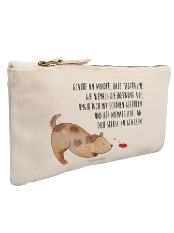 Mr. & Mrs. Panda Etui Hund Marienkäfer mit Spruch in Weiß